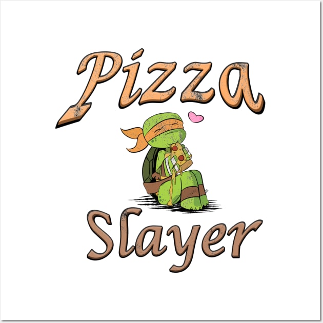 Pizza Slayer Wall Art by MyMotivationalLab